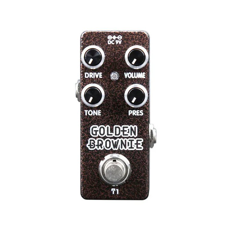 Xvive Xvive T1 Golden Brownie 失真效果器 Distortion — 三峽木吉他 / 民謠吉他