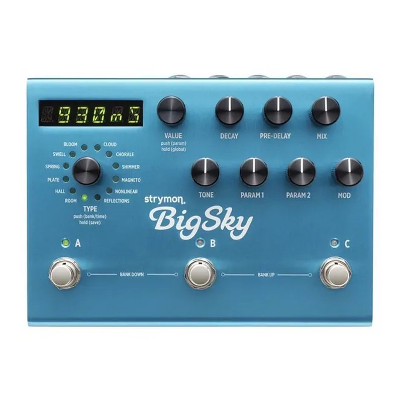 Strymon Strymon BigSky Reverb 數位 殘響 效果器 — 三峽效果器
