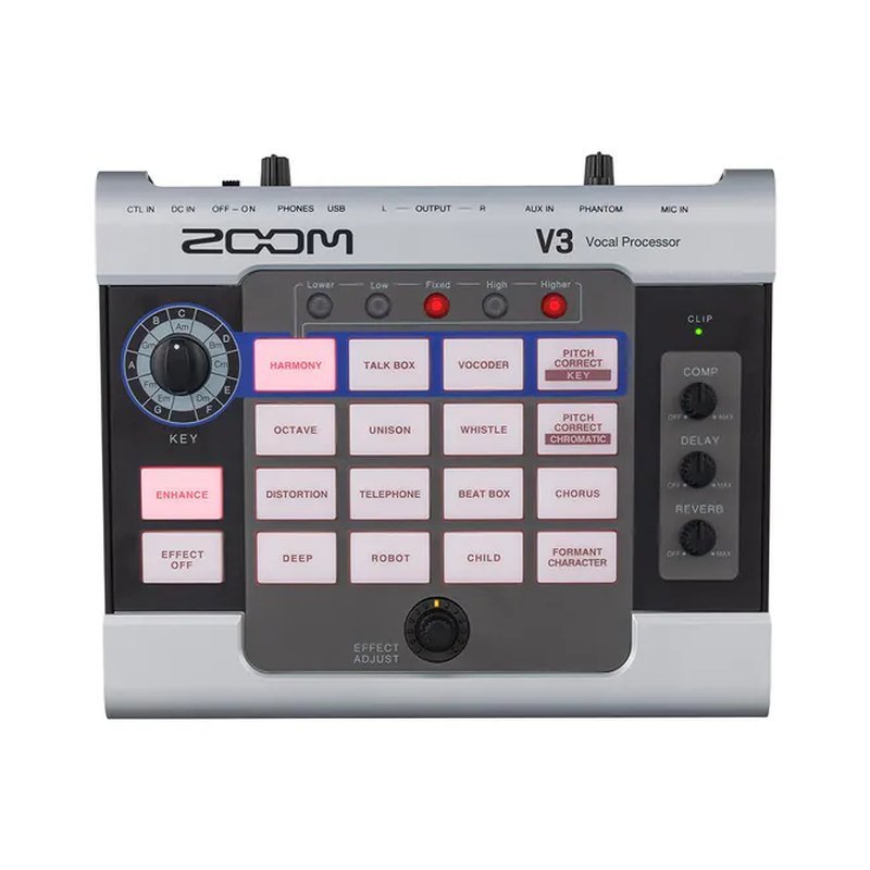 Zoom Zoom V3 人聲效果器 — 三峽效果器