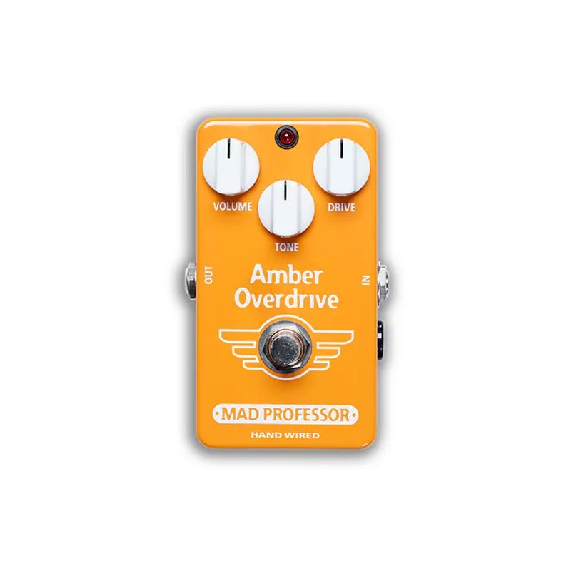 Mad Professor Mad Professor 破音效果器 Amber Overdrive (Hand Wired) 手焊版 — 三峽木吉他 / 民謠吉他