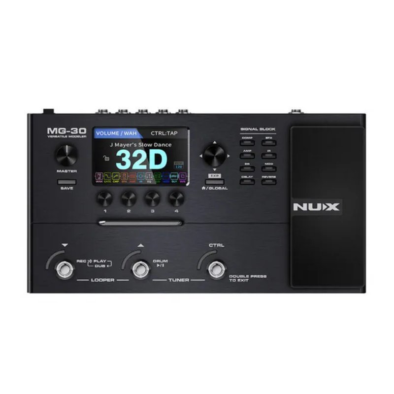 NUX NUX MG-30 綜合效果器 — 三峽效果器