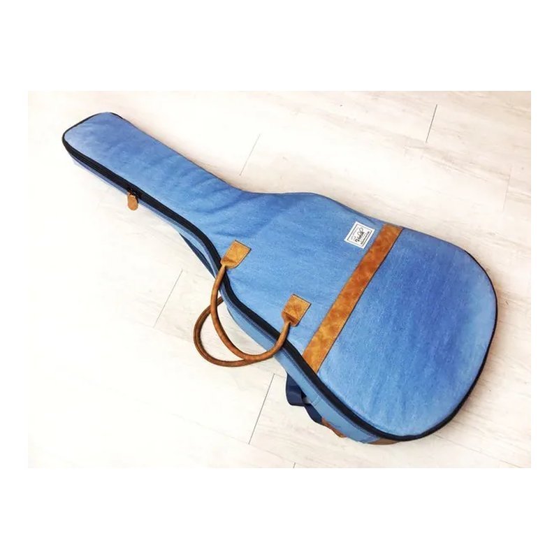 Veelah Veelah 原廠 木吉他 厚袋 木吉他 琴袋 深藍 — 三峽烏克麗麗