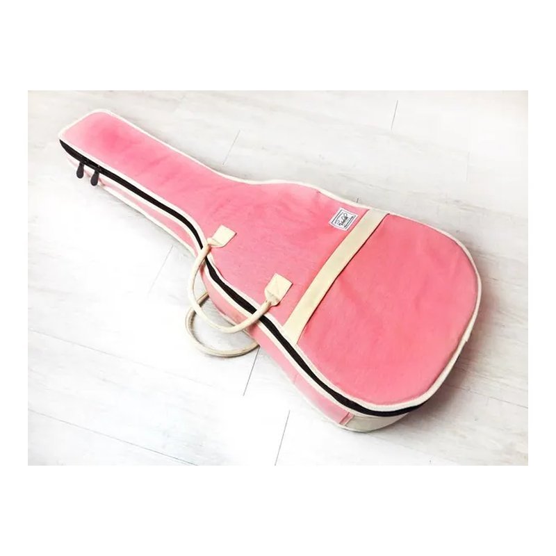 Veelah Veelah 原廠 木吉他 厚袋 木吉他 琴袋 粉紅色 — 三峽烏克麗麗
