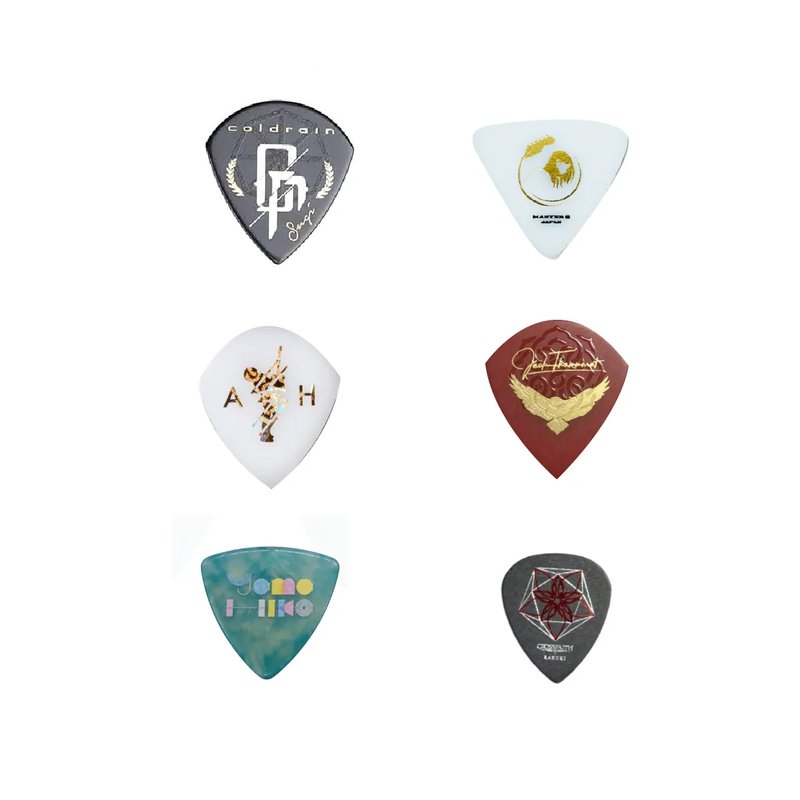 MASTER 8 JAPAN MASTER 8 JAPAN / 日本製知名樂手簽名款 吉他彈片 (共6款) — 三峽吉他 / Bass