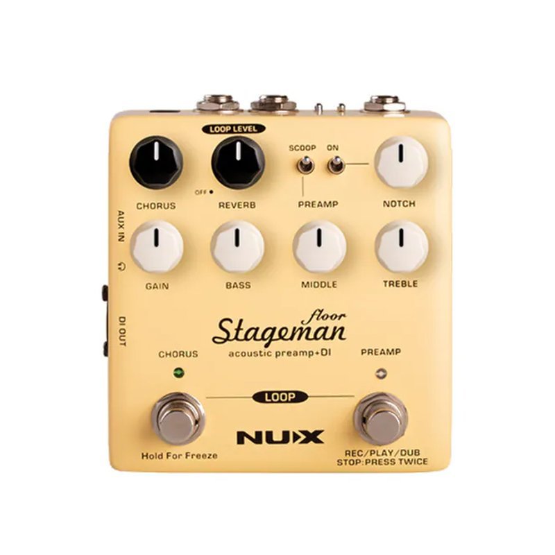 NUX NUX Stageman Floor 木吉他前級效果器 — 三峽木吉他 / 民謠吉他