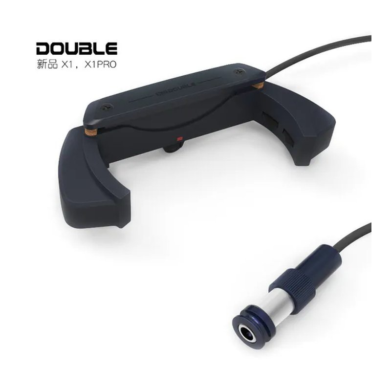 DOUBLE Double X1 PRO X1-PRO 吉他 雙系統拾音器 免開側孔 含麥克風打板可收音 雙拾音器 — 三峽弦樂器