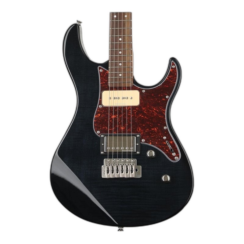 【完售】YAMAHA PAC611VFM TBL 孤獨搖滾同款 後藤一里 小孤獨 電吉他 半透明黑款 — 三峽吉他 / Bass｜YA! 玩音樂