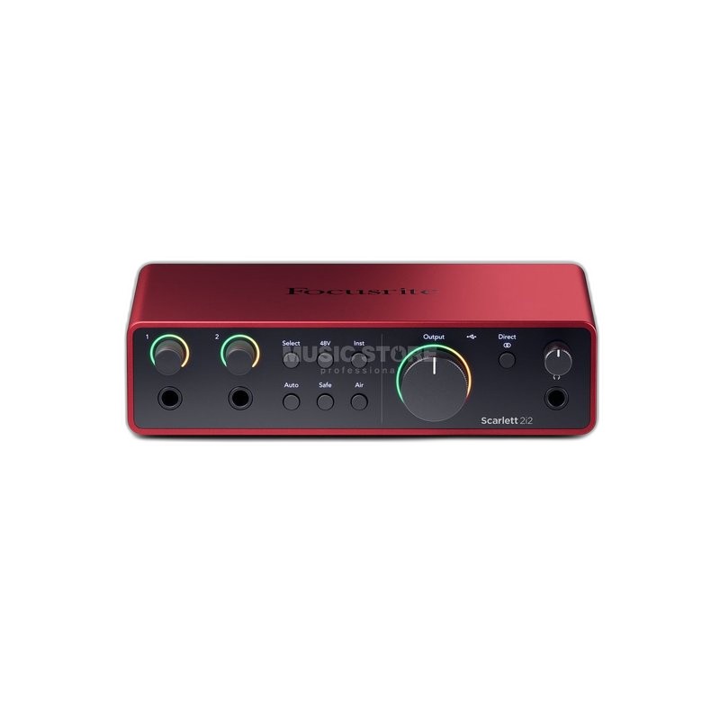 Focusrite Focusrite Scarlett 2i2 錄音介面 第四代 — 三峽麥克風｜YA! 玩音樂