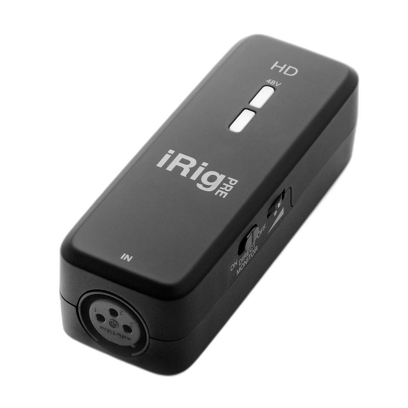 IK IK Multimedia iRig Pre HD 麥克風行動錄音介面 — 三峽麥克風｜YA! 玩音樂