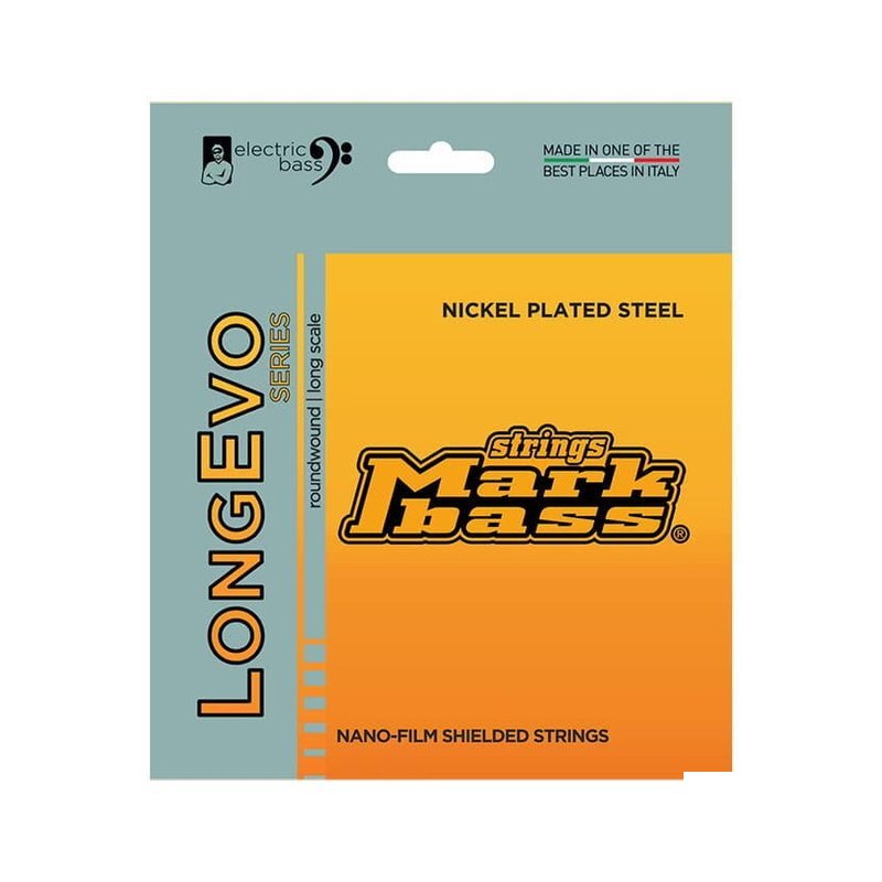Markbass Markbass LONGEVO 系列 鎳纏繞 包膜 電貝斯弦 — 三峽貝斯