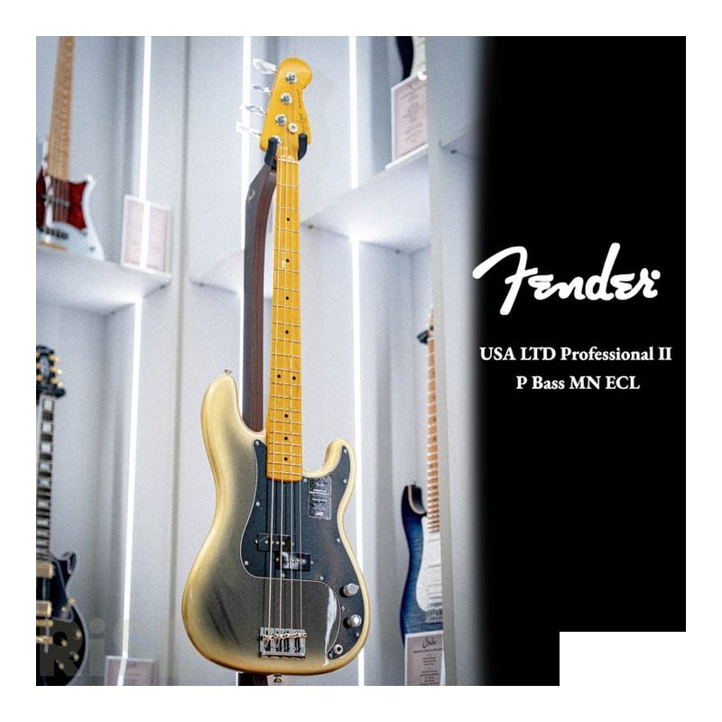 Fender Fender USA LTD Professional II P Bass MN ECL 電貝斯 — 三峽貝斯