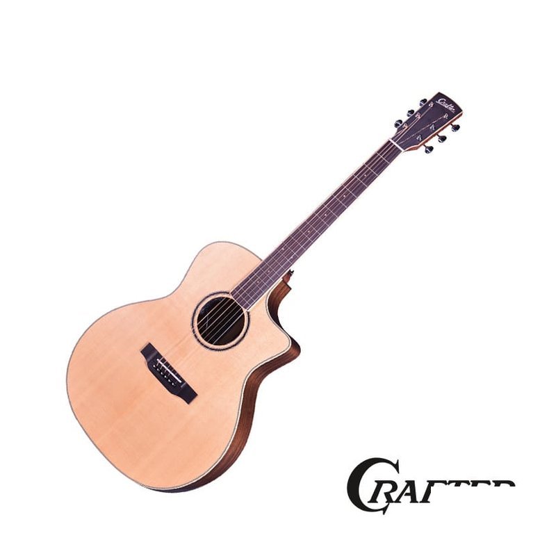 Crafter ES G-OVKce 雲衫木 全單板 電木吉他 — 三峽木吉他 / 民謠吉他