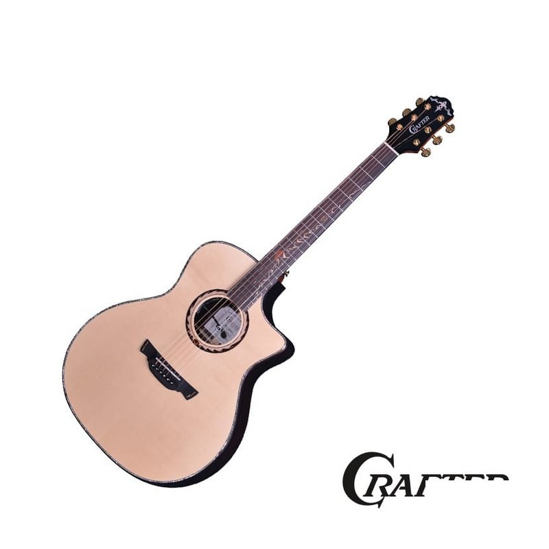 Crafter SR G-1000CE 雲杉木 全單板 木吉他 — 三峽木吉他 / 民謠吉他