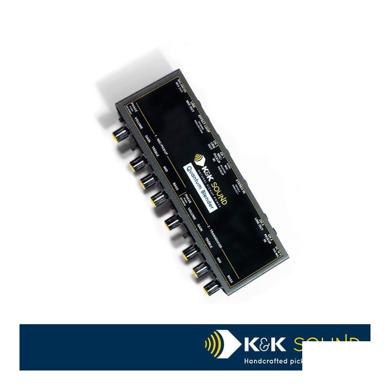 K&K K&K Sound Quantum Blender 雙軌 木吉他 前級 — 三峽木吉他 / 民謠吉他