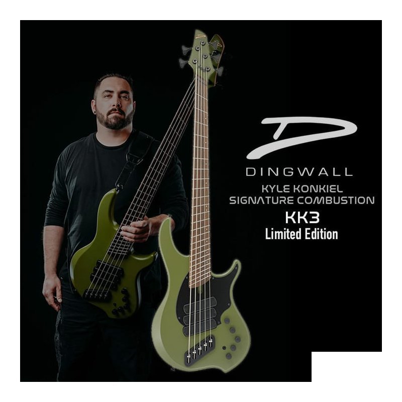 限量款 Dingwall KK3 Kyle Konkiel Signature Combustion 電貝斯 — 三峽吉他 / Bass