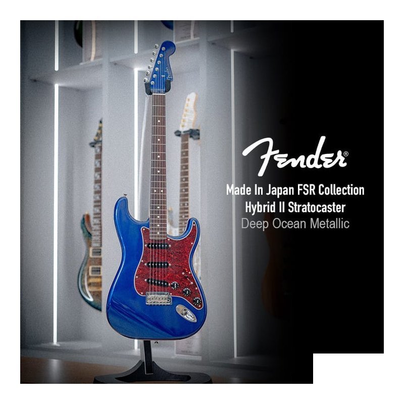 Fender 限定款 Fender Japan FSR Hybrid II Stratocaster DOM 電吉他 — 三峽電吉他
