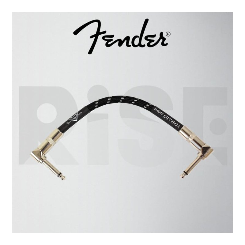 Fender Fender Cable Custom Shop 6ˊ BLK TWEED 短導 — 三峽配件 / 週邊