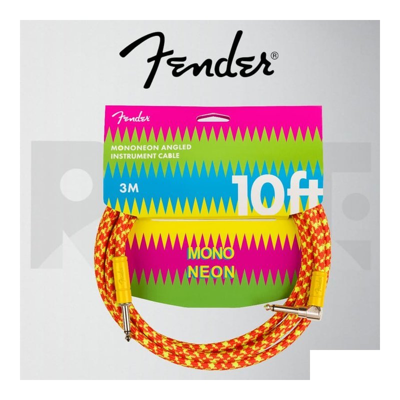 Fender Fender MonoNeon Instrument Cables 吉他 貝斯 樂器導線 — 三峽木吉他 / 民謠吉他