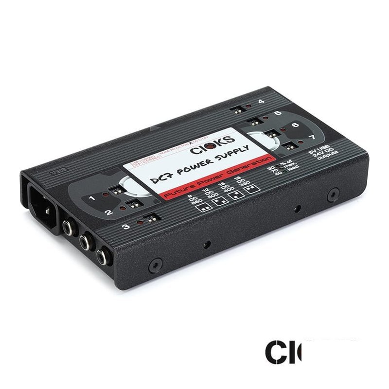 丹麥 限定款 CIOKS DC7 VHS 效果器 獨立 電源供應器 — 三峽效果器