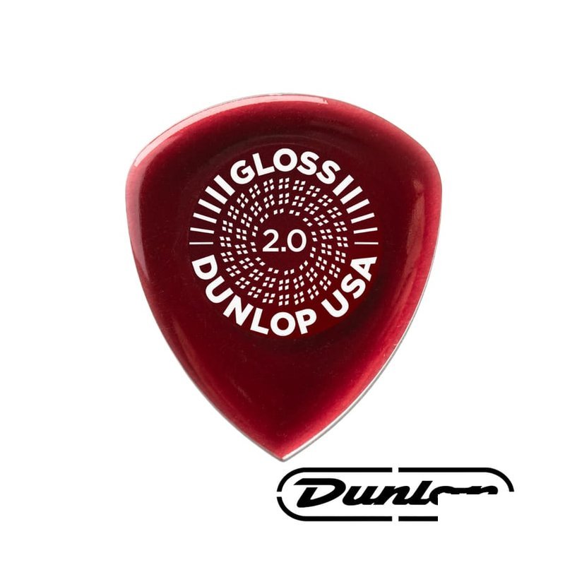 Dunlop Dunlop FLOW® GLOSS PICK 2.0mm 彈片 — 三峽Pick
