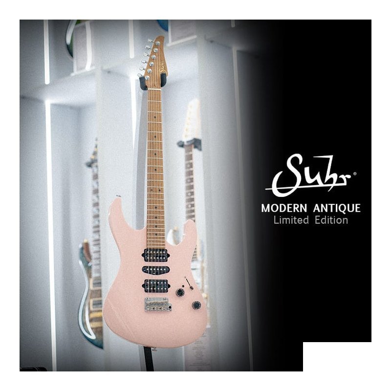 Suhr 限定款 Suhr MODERN ANTIQUE Limited Edition Shell Pink 電吉他 — 三峽電吉他
