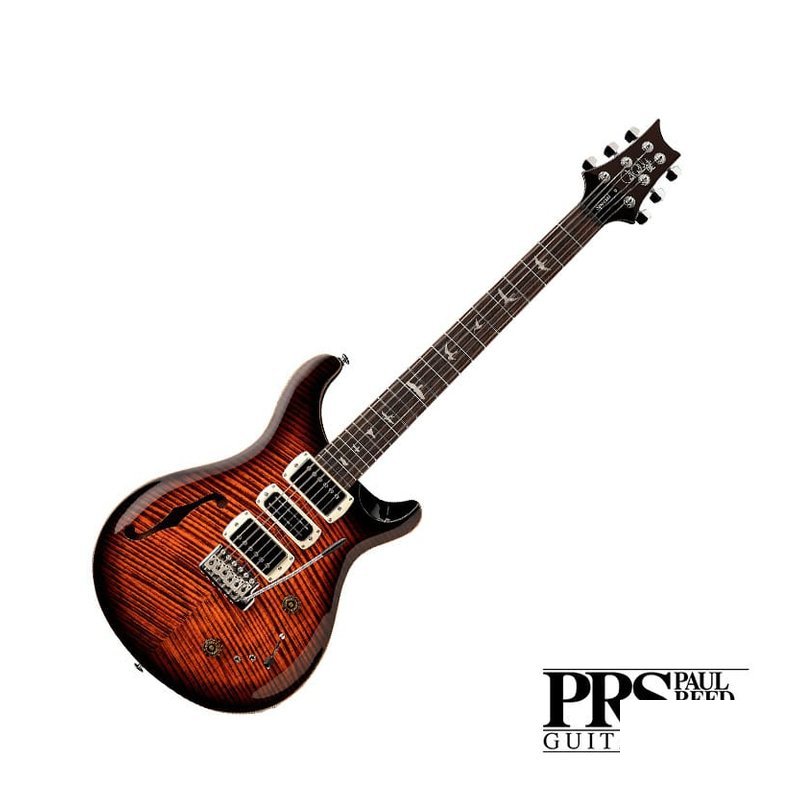 PRS PRS SE Special Semi-Hollow Orange Tiger Smokeburst 電吉他 — 三峽電吉他