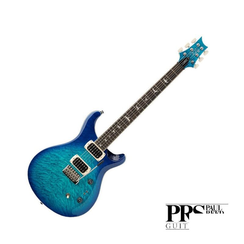 PRS PRS SE Custom 24-08 Quilt Lake Blue 電吉他 — 三峽電吉他
