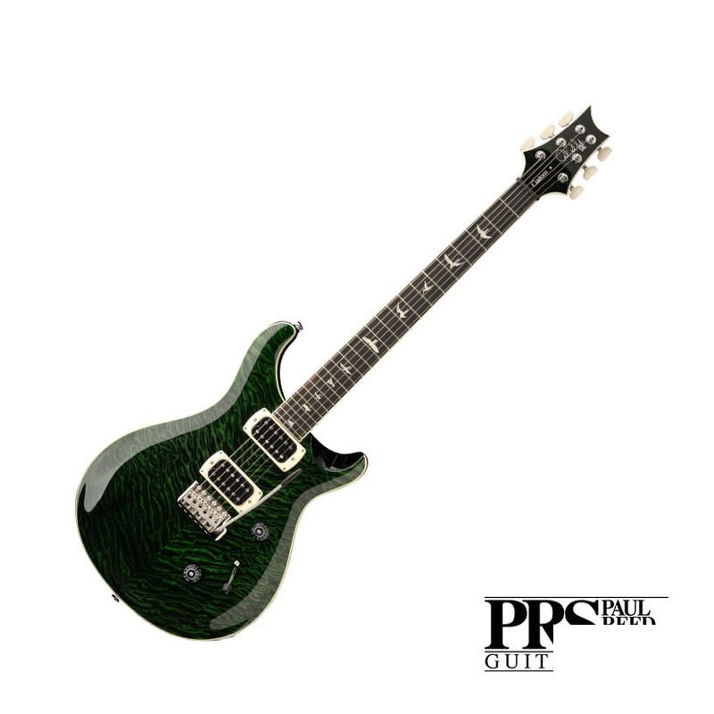PRS PRS SE Custom 24 Quilt Teal Black 電吉他 — 三峽電吉他