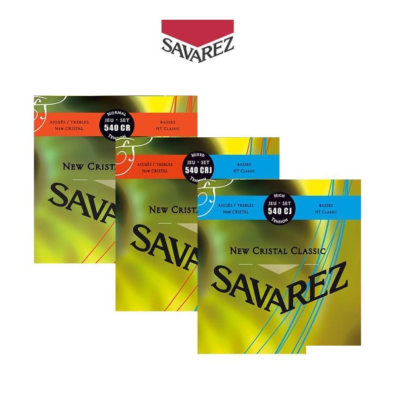 Savarez SAVAREZ New Cristal Classic 系列 古典吉他 尼龍弦 — 三峽古典吉他