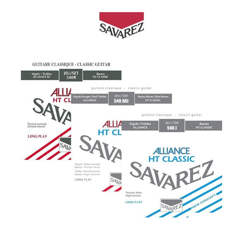 Savarez SAVAREZ Alliance HT Classic 系列 古典吉他 尼龍弦 — 三峽古典吉他