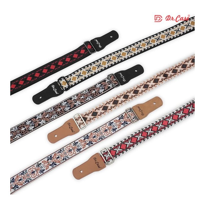 Dr. Case EMBRO STRAP 復古刺繡編織 背帶 — 三峽背帶