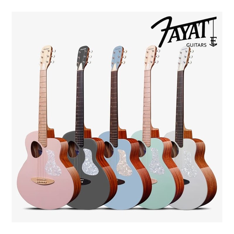 Fayate Guitar 法雅特 V1-PRO 38吋 面單板 旅行吉他 — 三峽吉他 / Bass