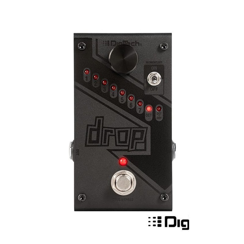 限定款 DigiTech The Drop LTD Black 降弦 單顆 效果器 — 三峽效果器