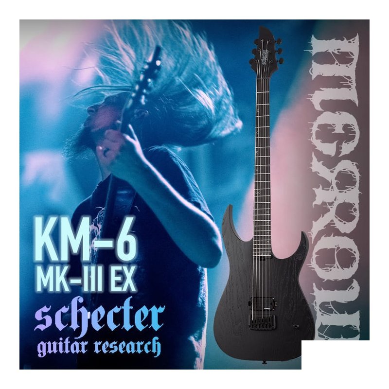Schecter Keith Merrow 簽名款 Schecter KM-6 MK-III EX 電吉他 — 三峽電吉他