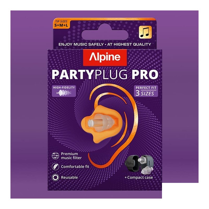 荷蘭 Alpine PartyPlug 派對音樂 降噪濾波 耳塞 — 三峽錄音 / 音響