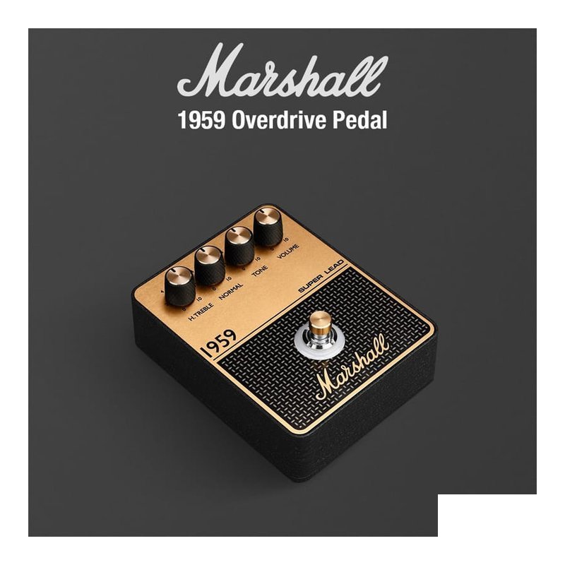 Marshall Marshall 1959 OVERDRIVE PEDAL 電吉他 破音 效果器 — 三峽木吉他 / 民謠吉他