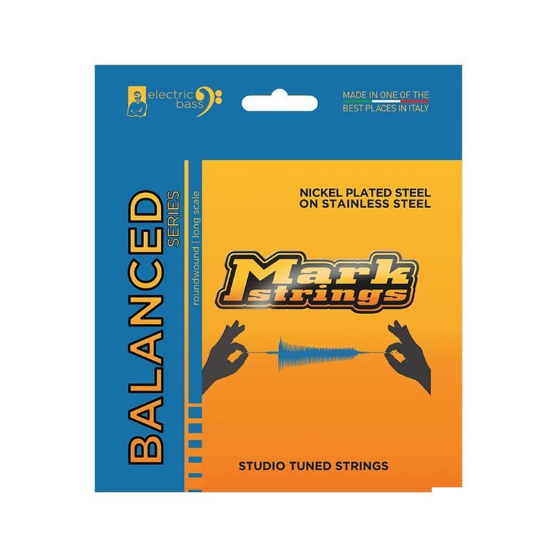 Markbass Markbass BALANCED 系列 鎳鋼混合纏繞 電貝斯弦 — 三峽貝斯