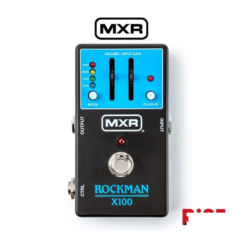 MXR MXR ROCKMAN X100™ 電吉他 效果器 — 三峽電吉他