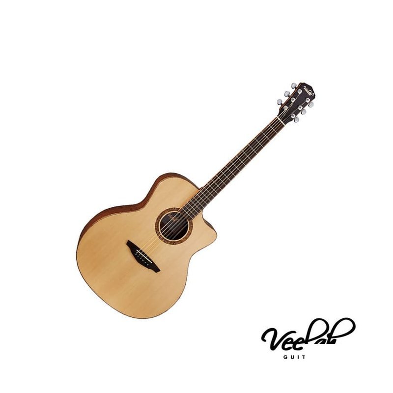 Veelah Veelah V3-GAC 雲杉木 面單板 木吉他 含原廠袋 — 三峽木吉他 / 民謠吉他
