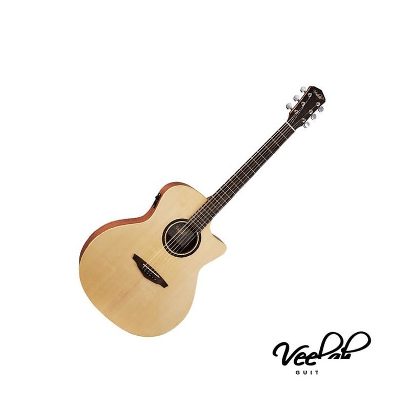 Veelah Veelah V1-GACM 雲杉木 面單板 木吉他 含原廠袋【.音響】 — 三峽木吉他 / 民謠吉他