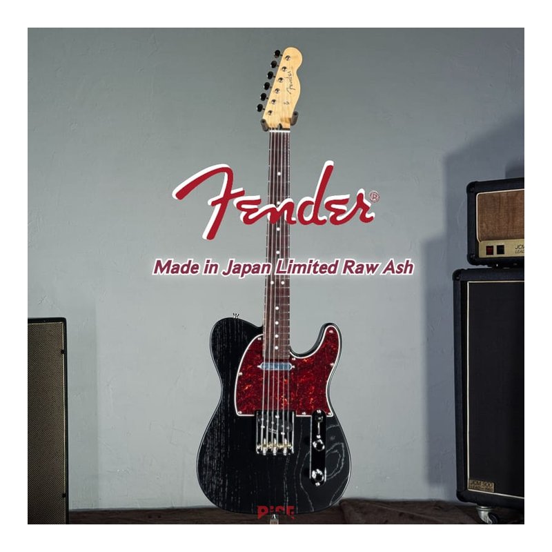 Fender Fender Japan LTD Hybrid II Tele Raw Ash BLK 電吉他 — 三峽吉他 / Bass