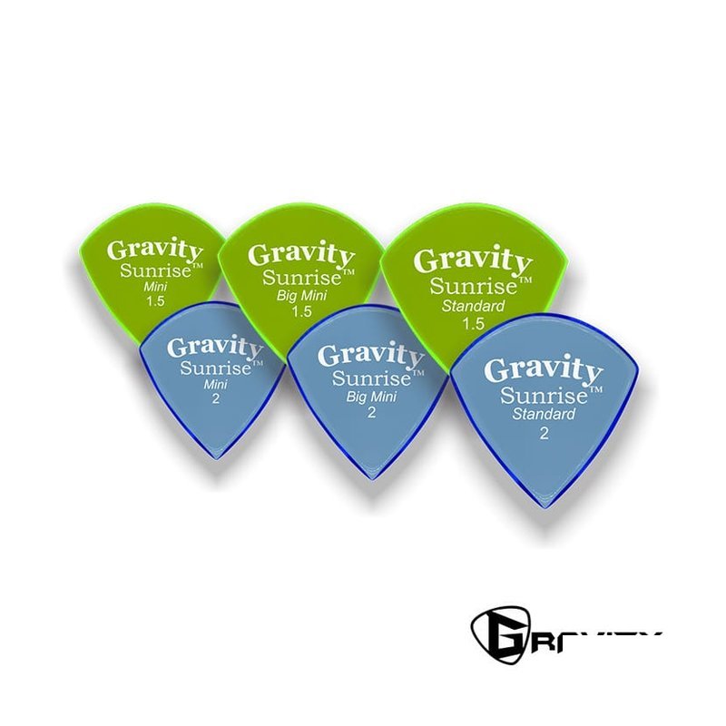 Gravity Sunrise 系列 壓克力 彈片 Picks — 三峽配件 / 週邊