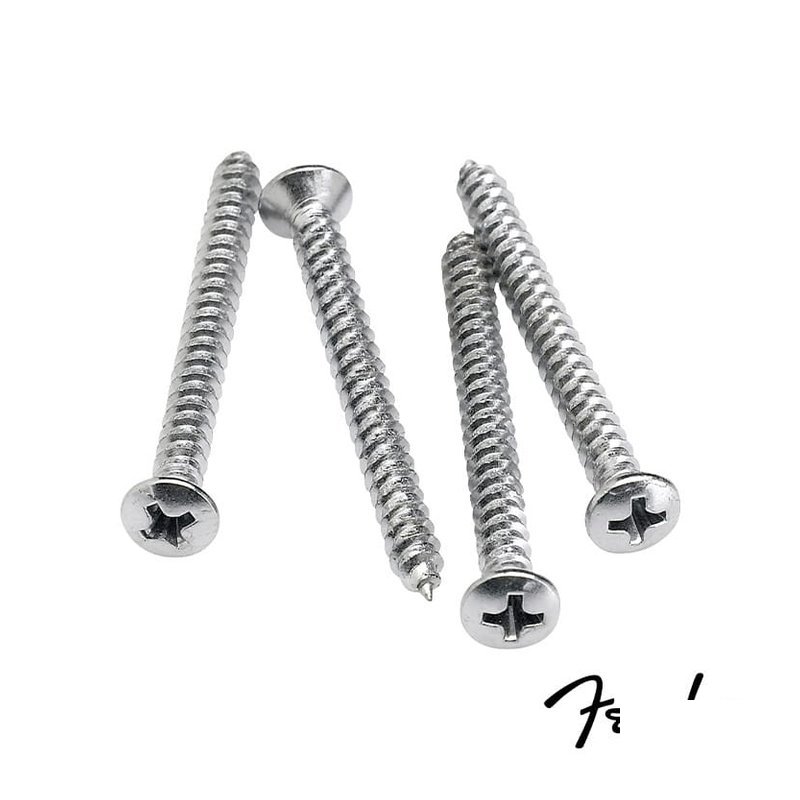 Fender Fender 0994948000 Neck Mounting Screws 琴頸接合螺絲 四入 — 三峽配件 / 週邊