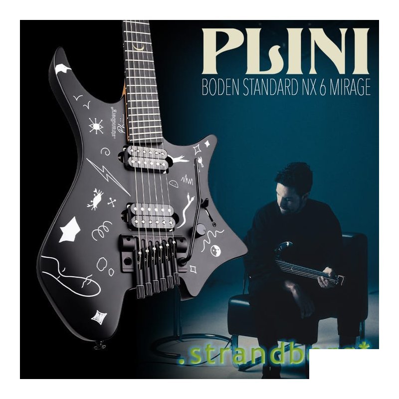 PLINI PLINI 簽名款 Strandberg BODEN STANDARD NX 6 Mirage 電吉他 — 三峽木吉他 / 民謠吉他