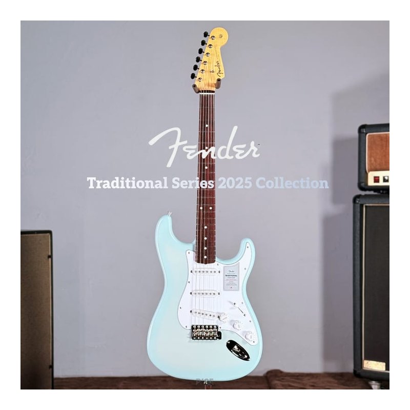 Fender Fender Japan 2025 Traditional 60s Strat SDB 吉他 — 三峽吉他 / Bass