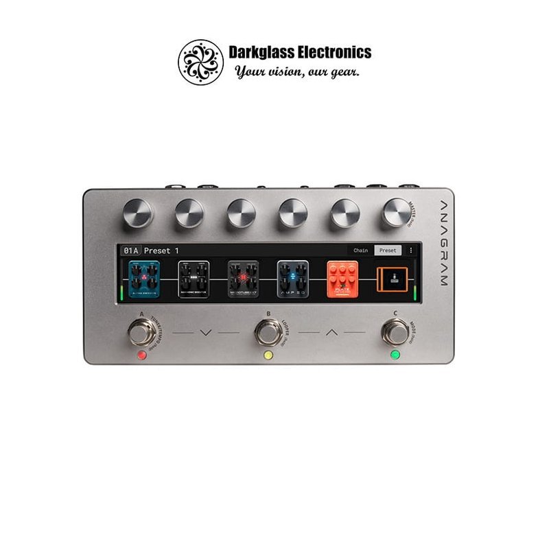 Darkglass Darkglass Anagram 旗艦級 電貝斯 綜合效果器 — 三峽貝斯
