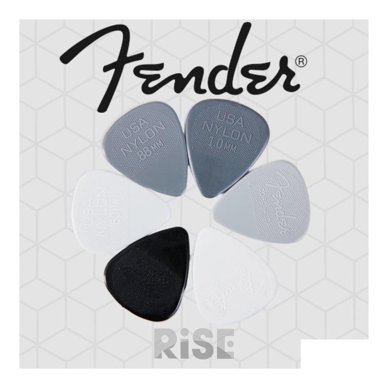 Fender Fender Nylon 防滑表面 單片 Pick — 三峽配件 / 週邊