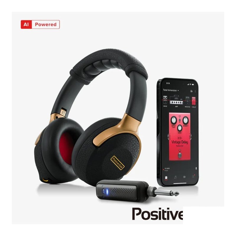 Positive Grid 現貨 Positive Grid Spark Neo 吉他/貝斯 效果器 藍牙 耳罩式耳機 — 三峽貝斯