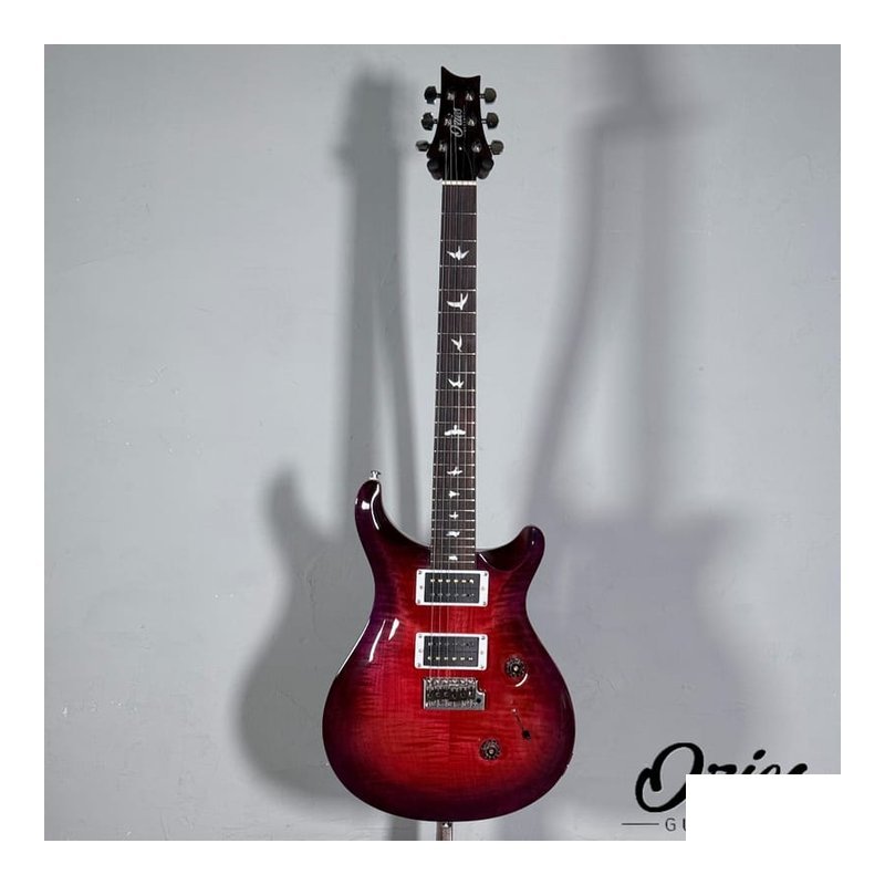 Ories Custom 24 紅色虎紋 電吉他 鎖定式弦鈕 鈦合金琴橋 含琴袋 — 三峽吉他 / Bass