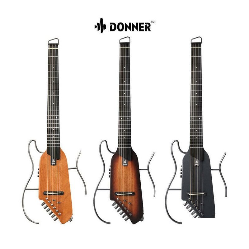 Donner Donner HUSH-I 靜音 電木吉他 — 三峽木吉他 / 民謠吉他